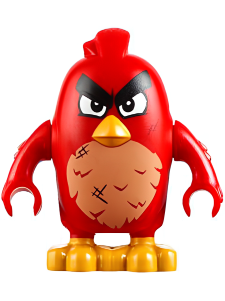 Минифигурка Lego The Angry Birds Movie Red, Furious, Smudges ang016 U